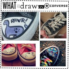 236x236 Drawn On Converse Key To My Sole(S) Converse
