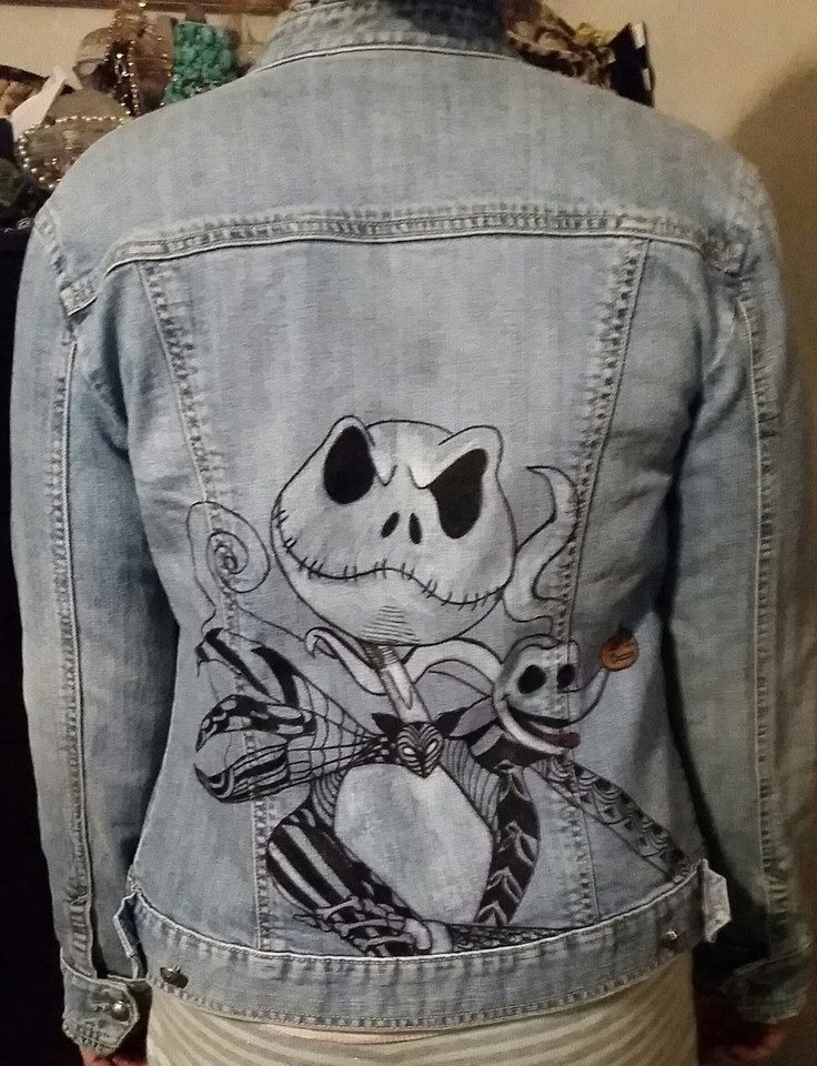 736x960 Sharpie Drawing On A Jean Jacket Zantangles By Ivonne Torres