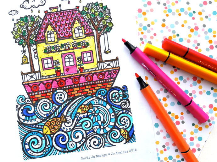 690x518 8 Cool Summer Coloring Pages For Teens + Tweens That Will Prevent