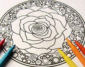 340x270 Mandala Coloring Ebook For Adults Amp Teens Pdf With By Nicolemiz