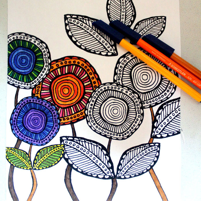 700x700 Free Printable Complex Coloring Pages