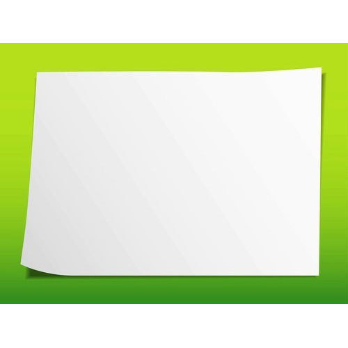 500x500 White Drawing Paper