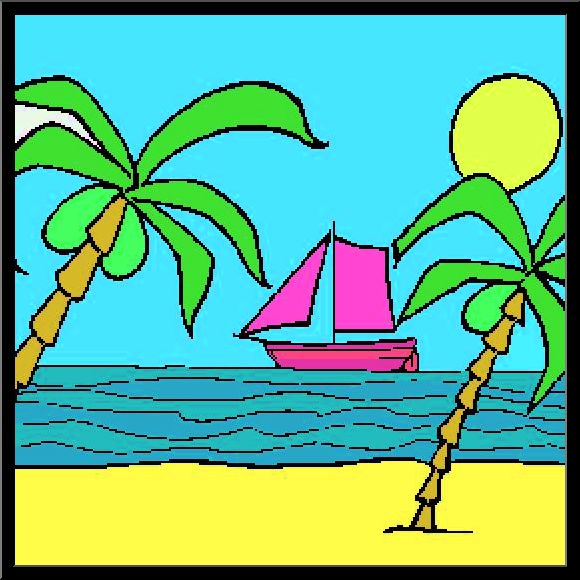 580x580 Summer Drawing Ideas For Kids