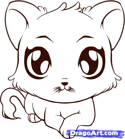 502x560 How To Draw Cute Animals, Step By Step, Pets, Animals, Free Online
