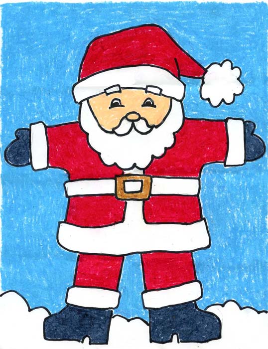 538x700 Santa Claus