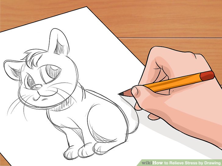 728x546 3 Ways To Relieve Stress By Drawing