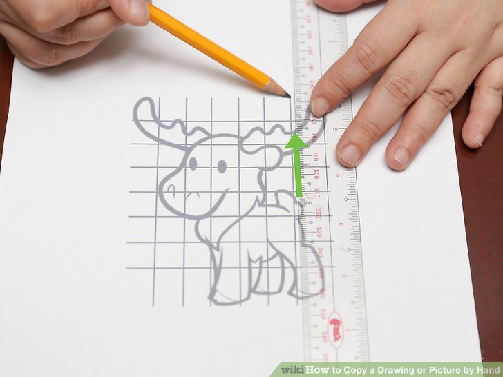 728x546 How To Copy A Drawing Or Picture By Hand 11 Steps (With Pictures)