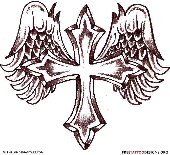 688x627 50 Cross Tattoos Tattoo Designs Of Holy Christian, Celtic