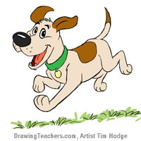 200x200 Cartoon Dog