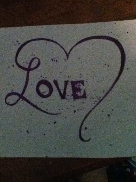 478x640 How To Draw A Pretty Love Sign