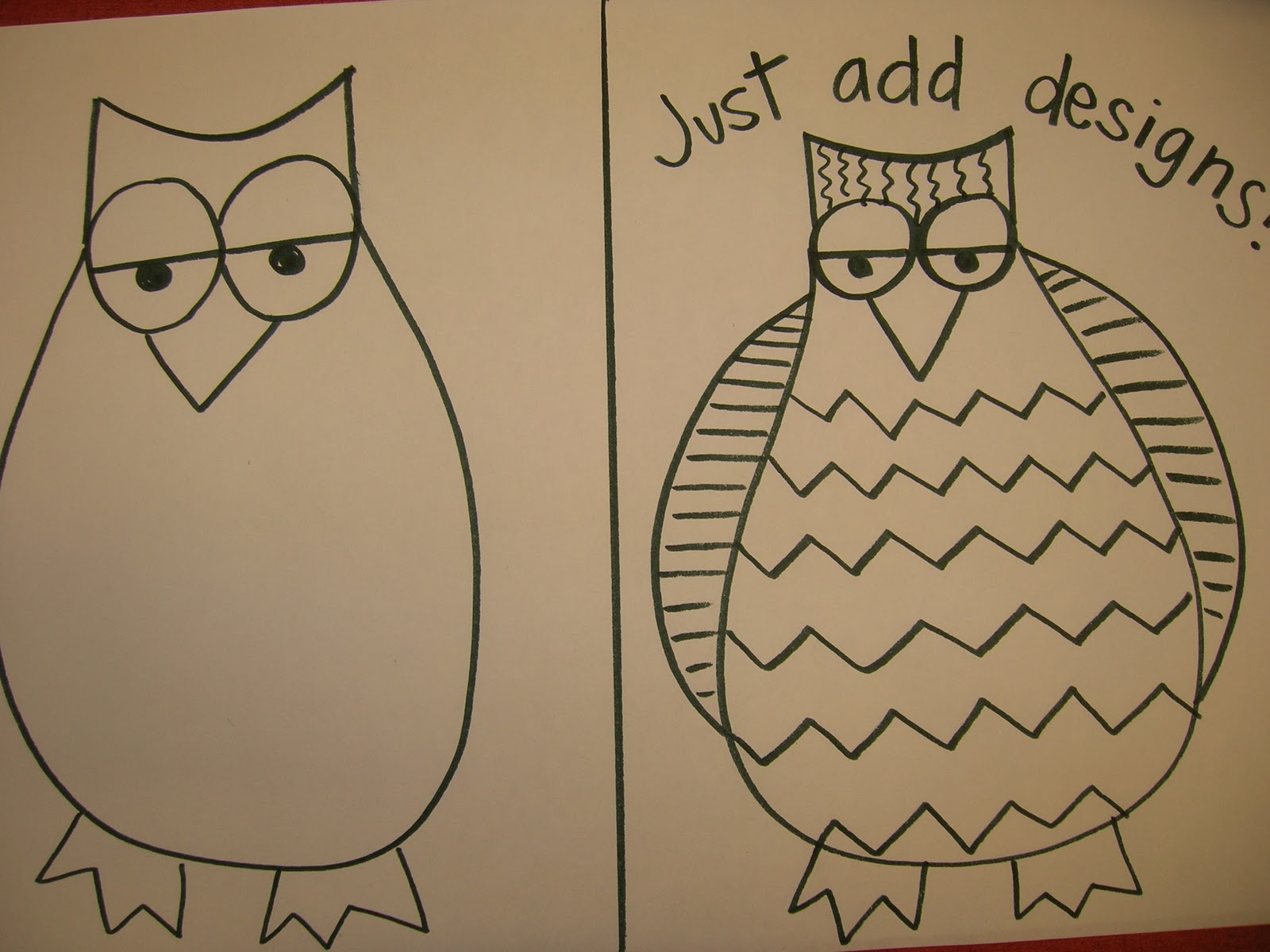 1600x1200 The Elementary Art Room! Guided Drawing Owls!