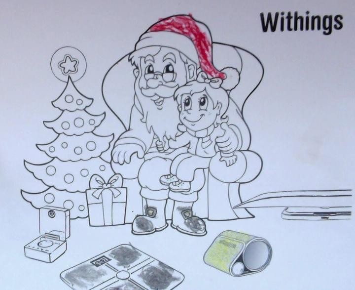720x587 Kids! Draw Santa Our Facebook Drawingcoloring Contest Is