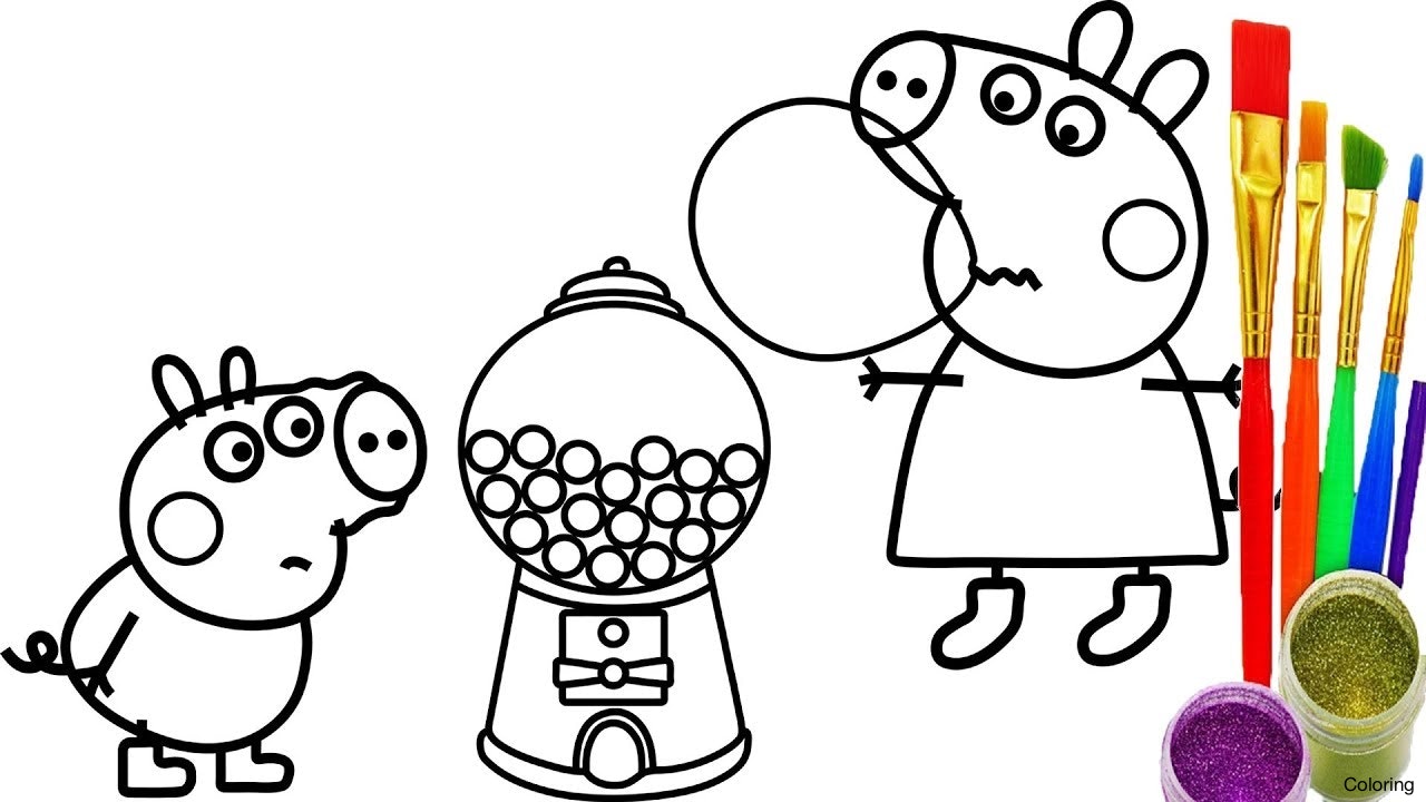 1280x720 Gumball And Fish Darwin Coloring Page Pages 19f Cartoon Printable