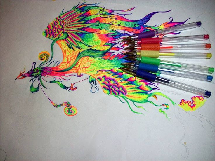 736x552 Gallery Stuff To Draw With Gel Pens,