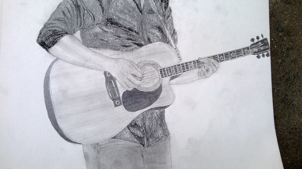 1024x575 Mad With Music(Pencil Drawing) By Vignesh257