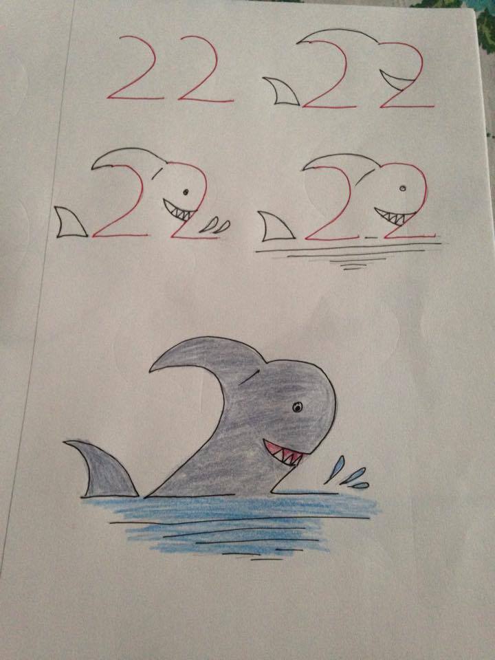 720x960 Kid Friendly Drawings With Numbers As The Base School