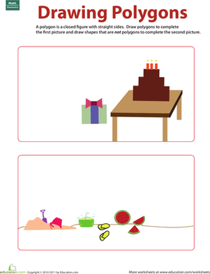 301x394 Drawing Polygons Worksheet
