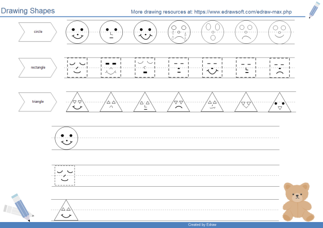 650x459 Drawing Shapes Worksheet Free Drawing Shapes Worksheet Templates