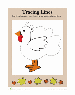 301x380 Tracing Lines Christmas Worksheet