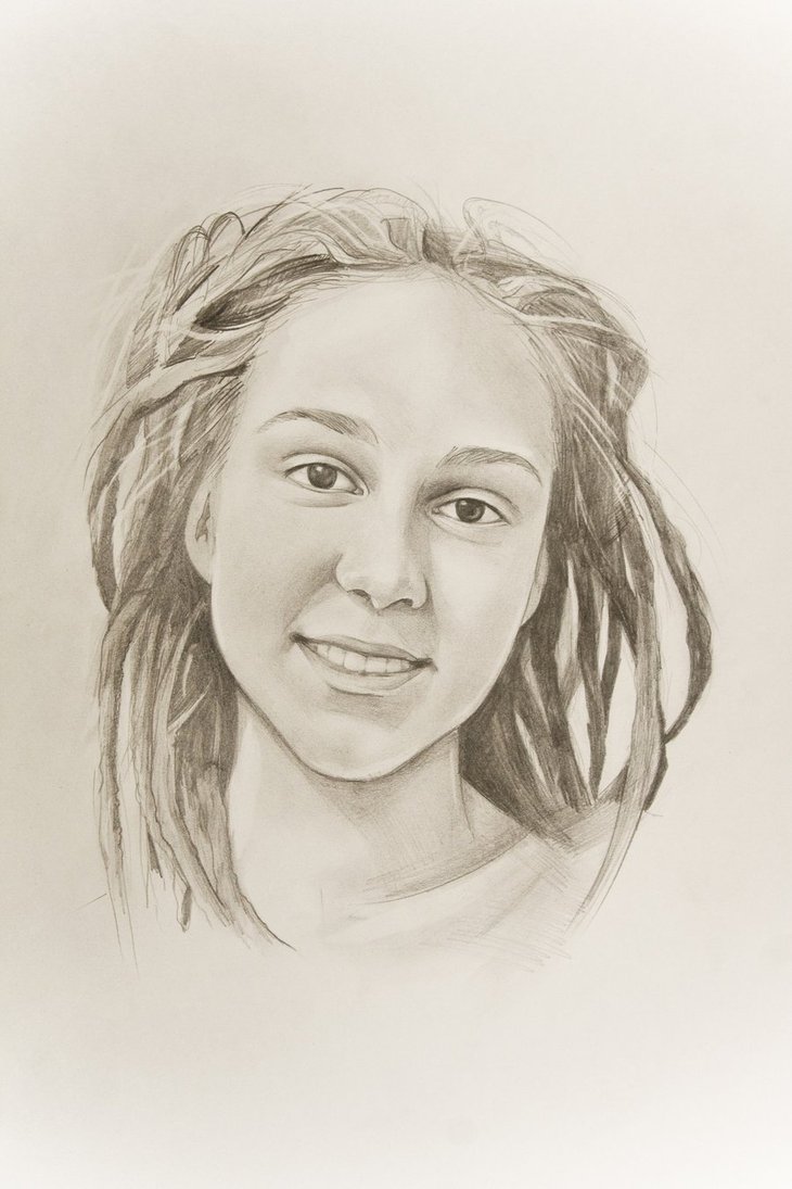 730x1095 Dreadlocks Girl By Prostojorik