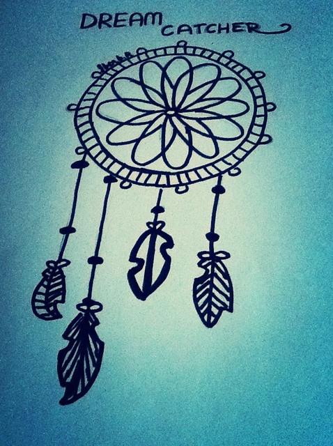 478x640 How To Draw A Dream Catcher