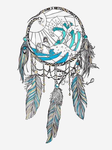 450x600 Huebucket Dream Catcher Art Print. Httpit.ly1kf0dct