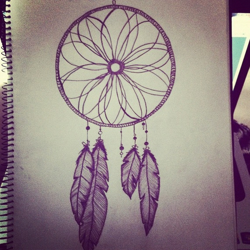 500x500 Dream Catcher Drawings Tumblr
