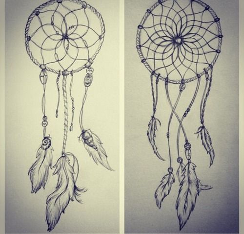500x478 Pencil Drawings Of Dreamcatchers