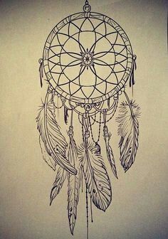Dreamcatcher Tattoo Drawing at GetDrawings | Free download