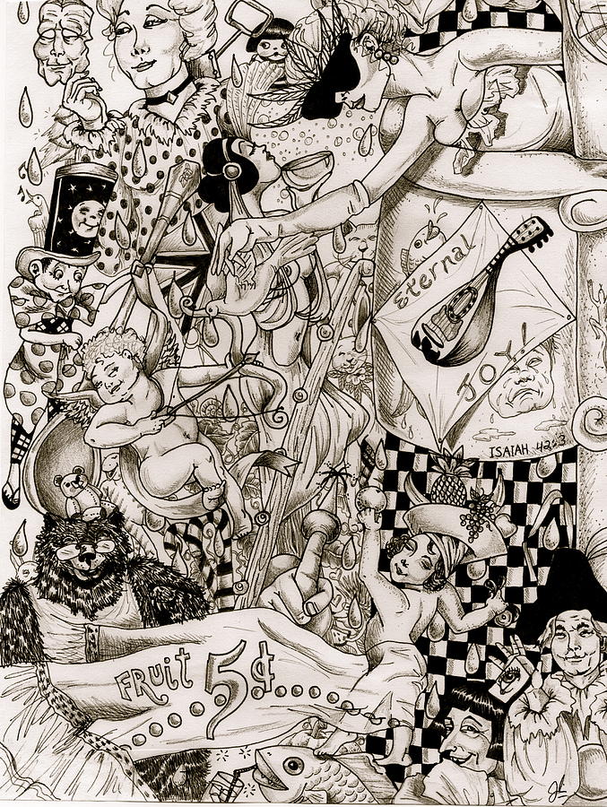 677x900 Am I Dreaming Drawing By Julie Mcdoniel
