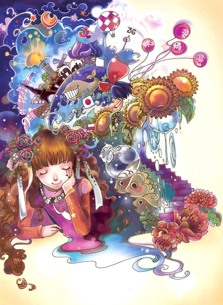 763x1046 Drawing Dreams By Becchi