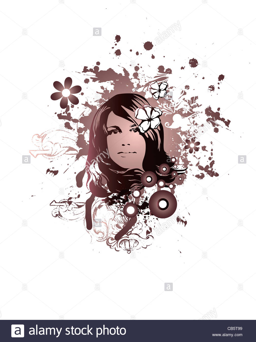 1040x1390 Image About Dreaming Girl (Made From My Photos And Drawing