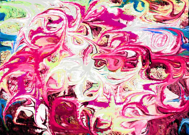 770x550 Saatchi Art Flamingo Yoga