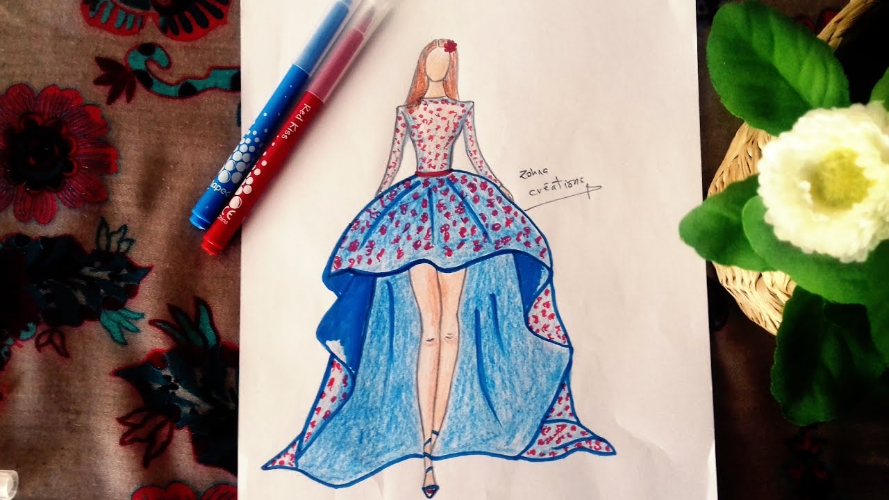 Dress Drawing at GetDrawings | Free download