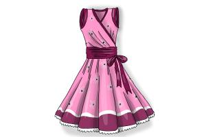 300x200 How To Draw A Dress Step By Step