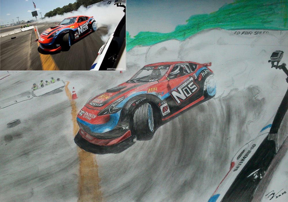 1000x700 Nissan 370z Drift