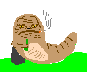 300x250 Jabba The Hutt Smoking And Drinking