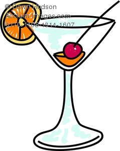 239x300 Royalty Free Clip Art Image Cartoon Drawing Of A Cocktail