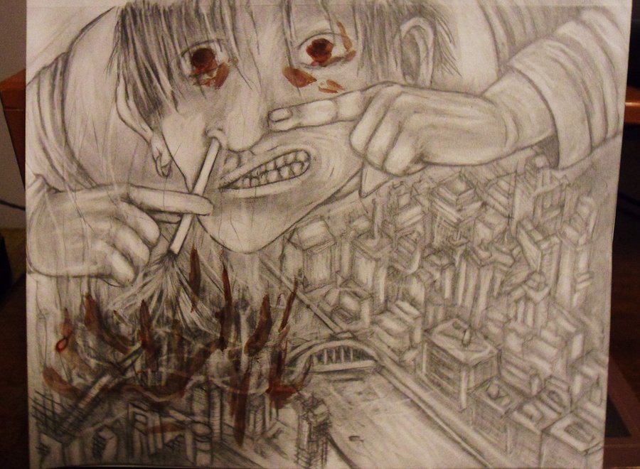 900x660 God, The Drug Addict. By Sheepshears