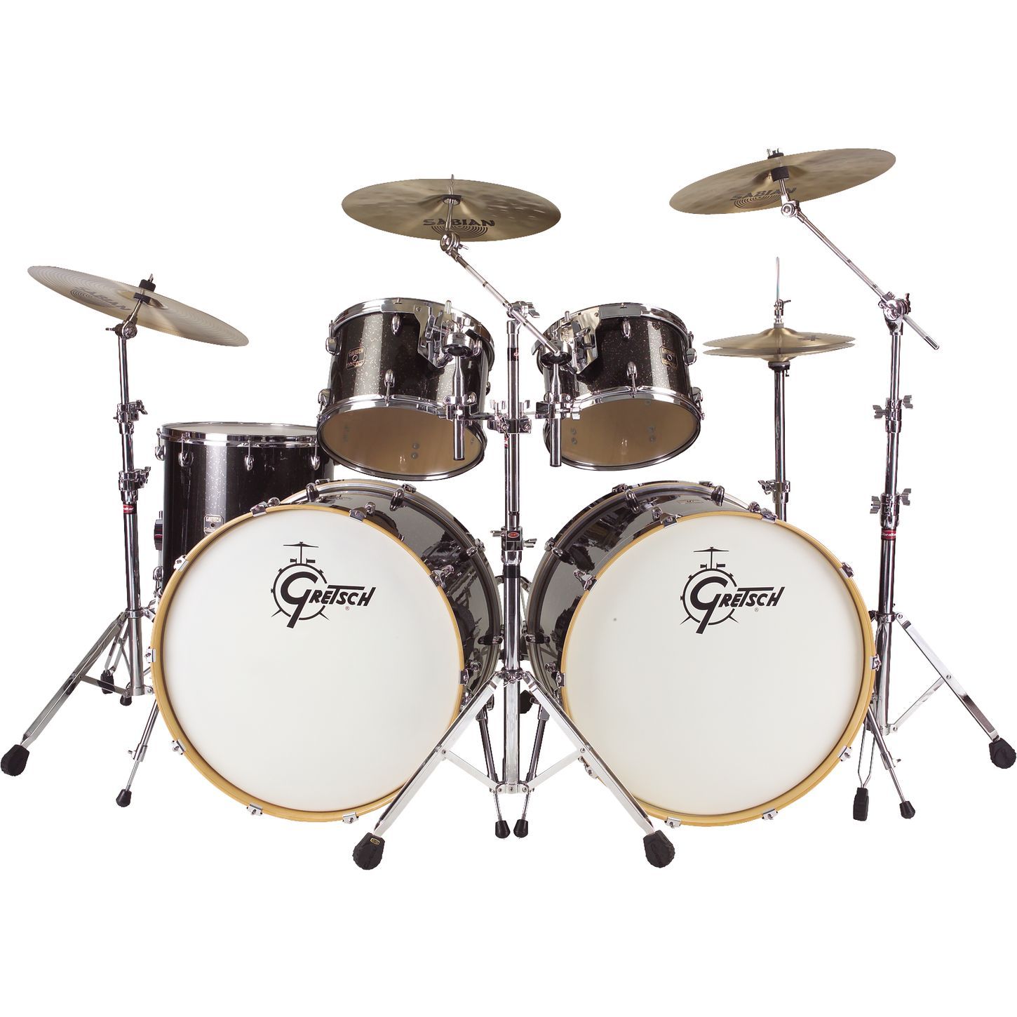 1450x1450 Ludwig Double Bass Drum Set