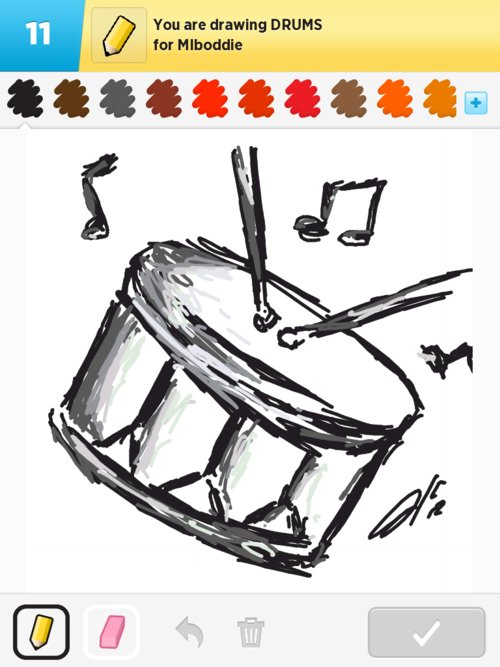 500x667 Drums Drawings