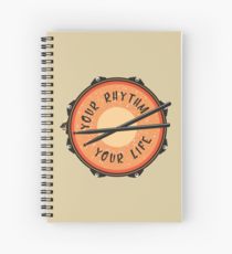 210x230 Drumsticks Drawing Spiral Notebooks Redbubble