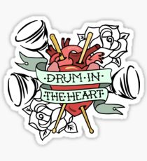 210x230 Drumsticks Drawing Stickers Redbubble