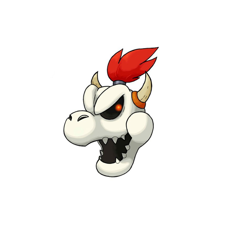 894x894 Dry Bowser By Thebootanuki97