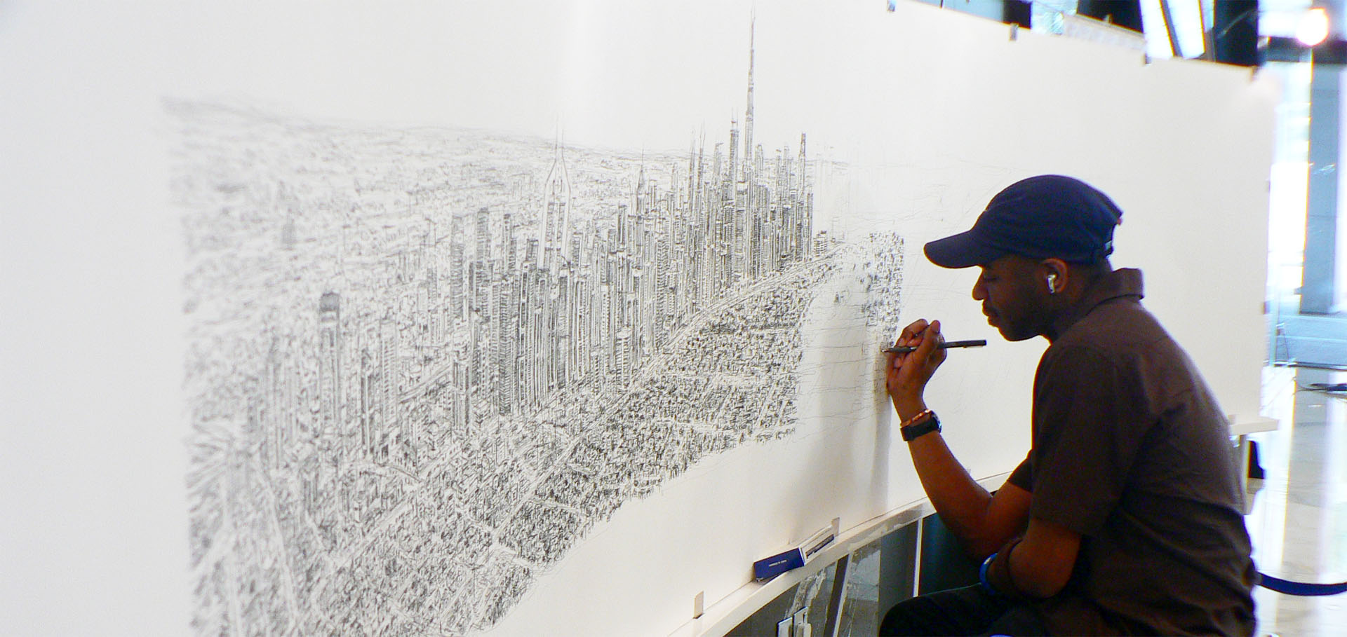 1920x909 Stephen Wiltshire's Dubai Panorama Drawing