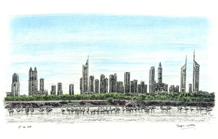 765x487 Dubai Skyline