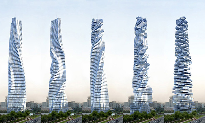 700x420 Taking Your Pad For A Spin Dubai's Rotating Tower Proposal Is