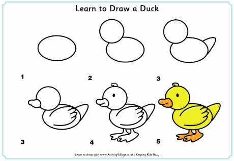 460x318 Learn To Draw A Duck 0.gif
