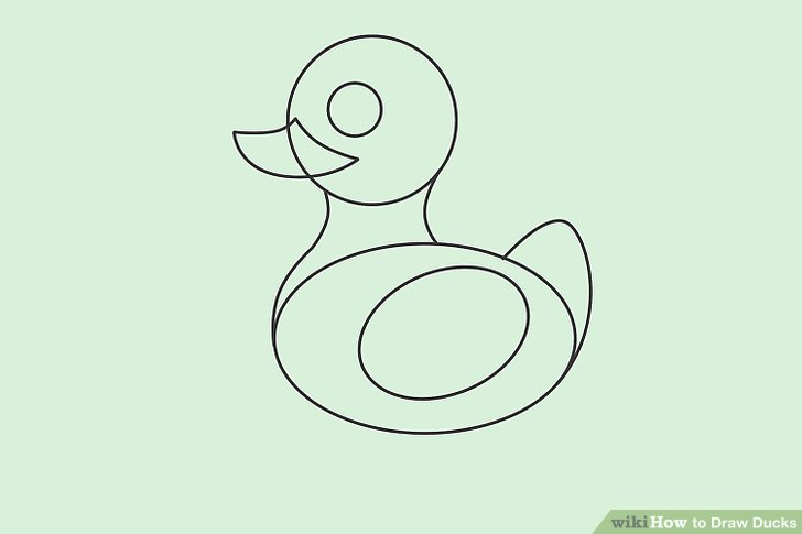 728x485 How To Draw Ducks (With Pictures)