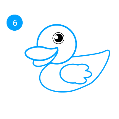 400x400 How To Draw A Cartoon Duck , Character Illustration
